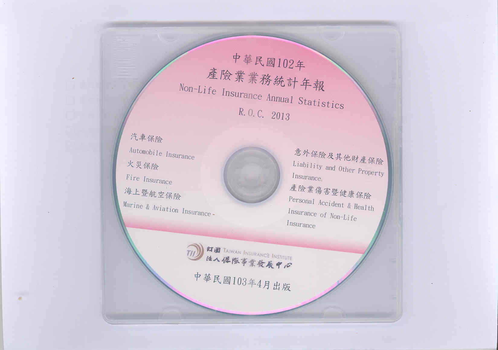 產險業業務統計年報(2013年)